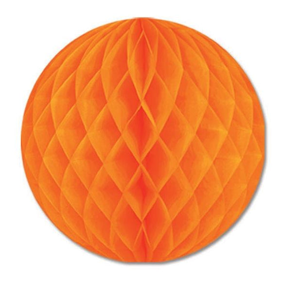 Beistle Orange Art-Tissue Ball - Party Supply Decoration for General Occasion