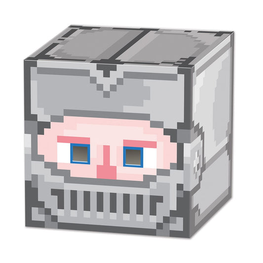 Beistle Knight 8-Bit Box Head - Party Supply Decoration for 8-Bit