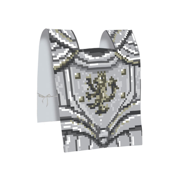 Beistle Plastic 8-Bit Knight Vest - Party Supply Decoration for 8-Bit