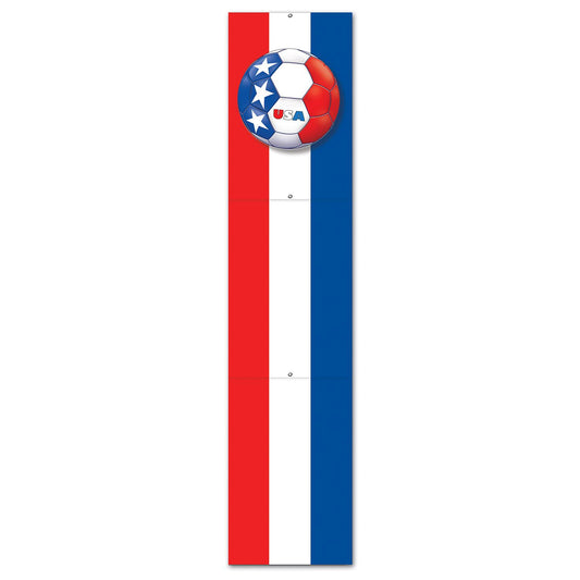 Beistle United States Soccer Jointed Pull-Down Cutout 5' (1/Pkg) Party Supply Decoration : Soccer