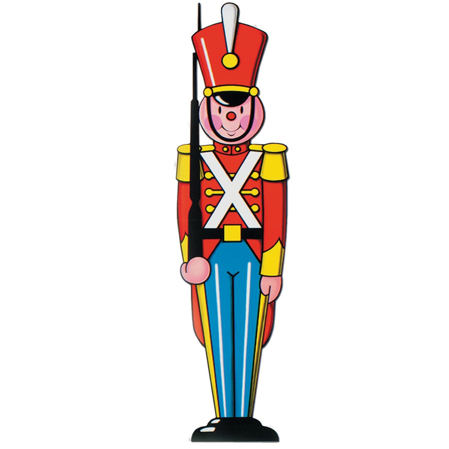 Beistle Toy Soldier Cutout    Party Supply Decoration : Christmas/Winter