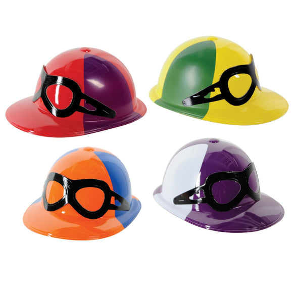 Beistle Plastic Jockey Helmets (Sold Individually) - Party Supply Decoration for Derby Day