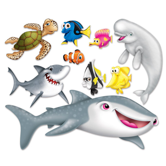 Beistle Under The Sea Props - Party Supply Decoration for Under The Sea