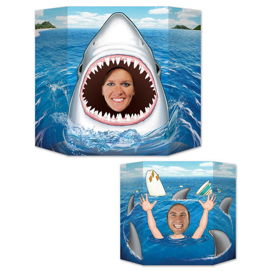 Beistle Shark Photo Prop - Party Supply Decoration for Shark