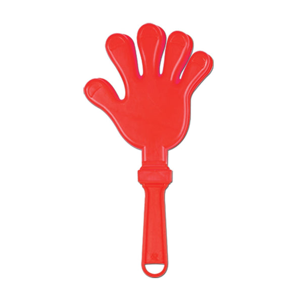 Beistle Red Medium Hand Clapper - Party Supply Decoration for School Spirit