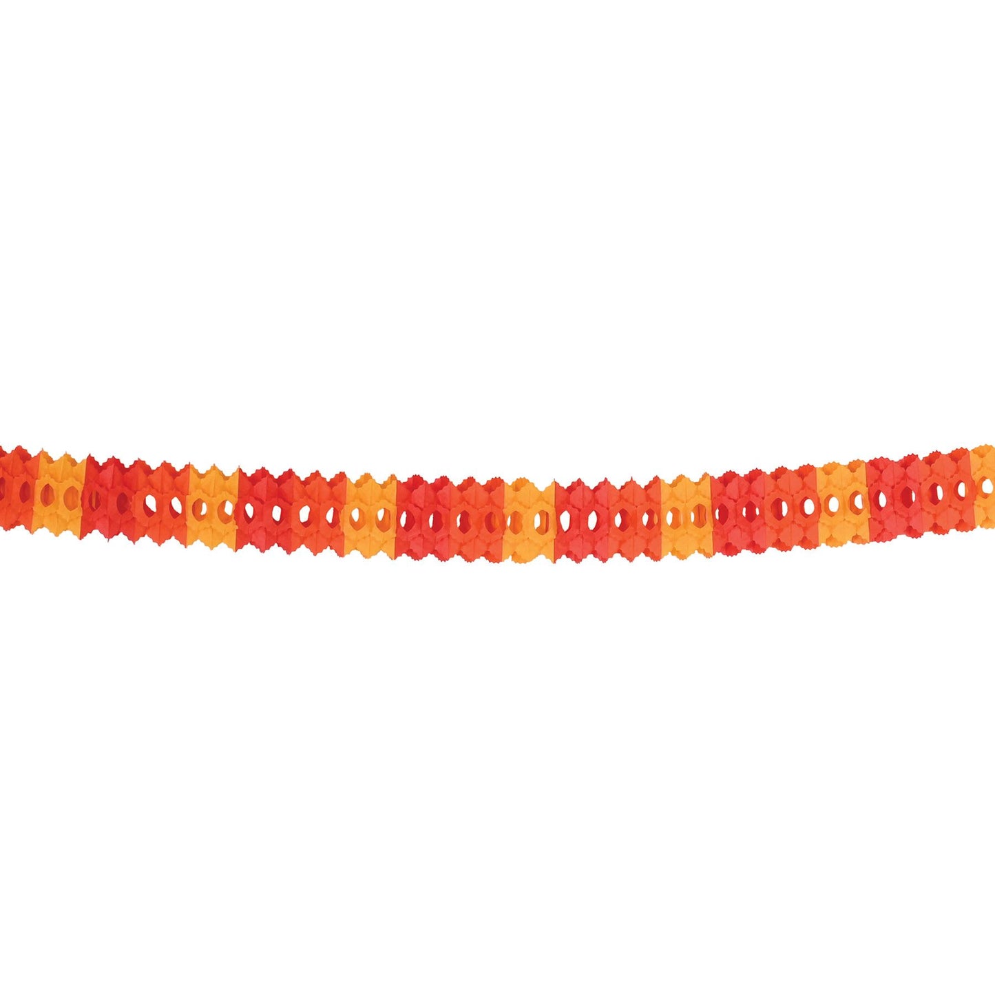 Beistle Yellow, Orange, and Red Arcade Garland - Party Supply Decoration for Thanksgiving / Fall