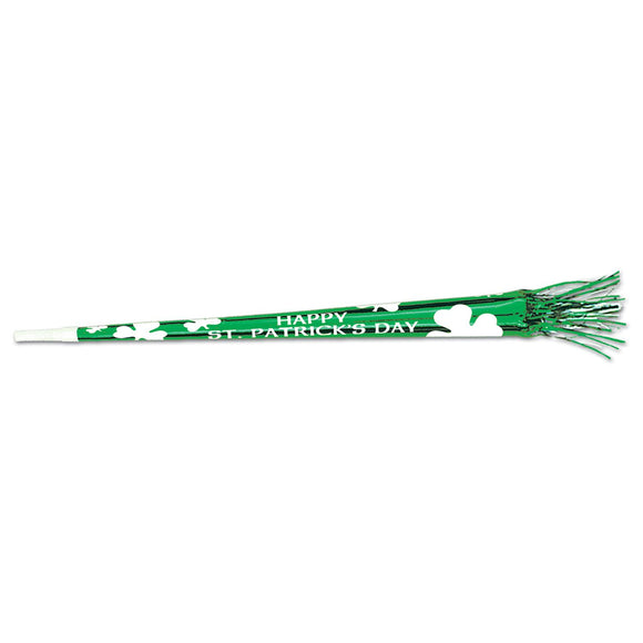 Beistle St Patrick Tasseled Trumpets - Party Supply Decoration for St. Patricks