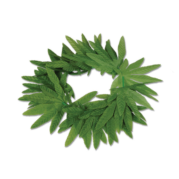 Beistle Tropical Fern Leaf Headband 20 in   Party Supply Decoration : Luau