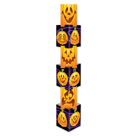 Beistle Jack-O-Lantern Column - Party Supply Decoration for Halloween