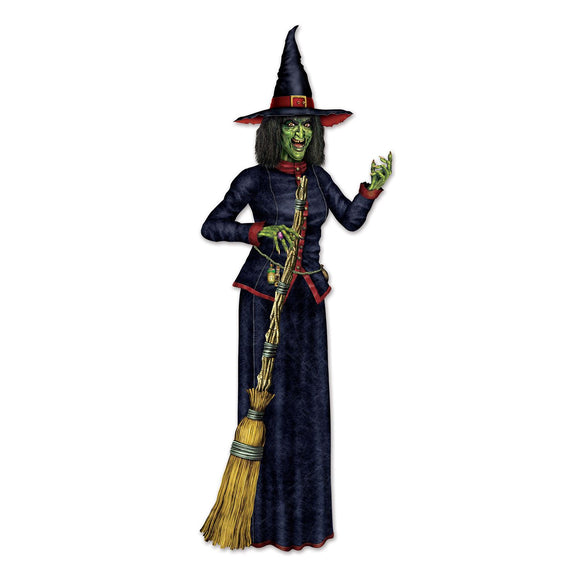 Beistle Jointed Witch - Party Supply Decoration for Halloween