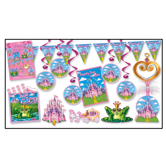 Beistle Princess Party Kit (13/pkg) - Party Supply Decoration for Princess