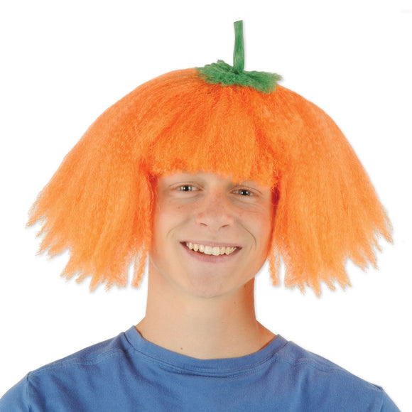 Beistle Pumpkin Wig - Party Supply Decoration for Halloween