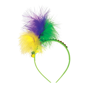 Beistle Mardi Gras Headband  (1/Card) Party Supply Decoration : Mardi Gras