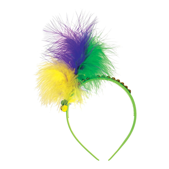 Beistle Mardi Gras Headband  (1/Card) Party Supply Decoration : Mardi Gras