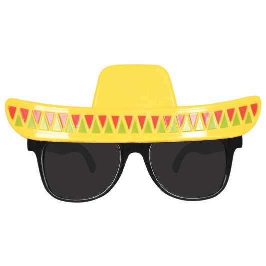 Beistle Sombrero Glasses - Party Supply Decoration for Fiesta / Cinco de Mayo