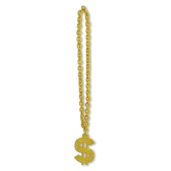 Beistle Gold Chain Beads with 