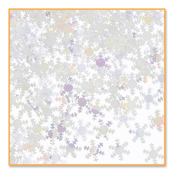 Beistle Snowflakes Confetti - Party Supply Decoration for Christmas / Winter