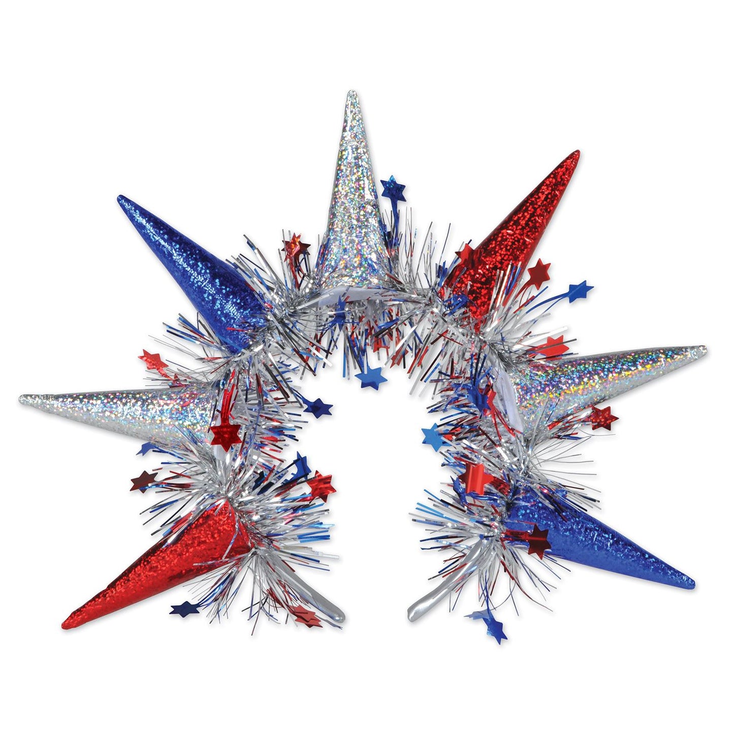 Beistle Statue Of Liberty Tiara Headband  (1/Card) Party Supply Decoration : Patriotic