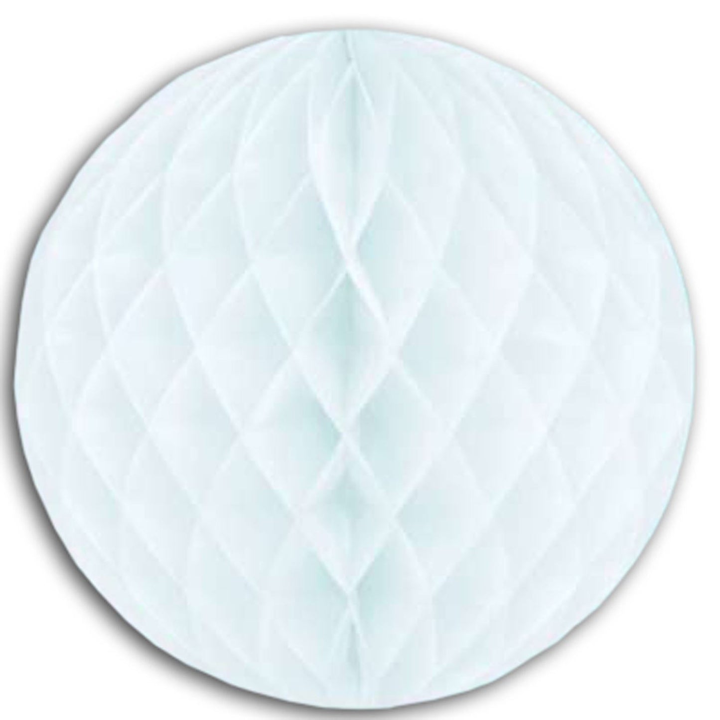 Beistle White Art-Tissue Ball - Party Supply Decoration for General Occasion