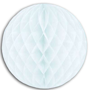 Beistle White Art-Tissue Ball - Party Supply Decoration for General Occasion
