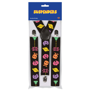 Beistle Arcade Suspenders - Party Supply Decoration for 80's