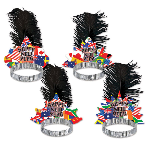 Beistle International Tiaras - Party Supply Decoration for New Years