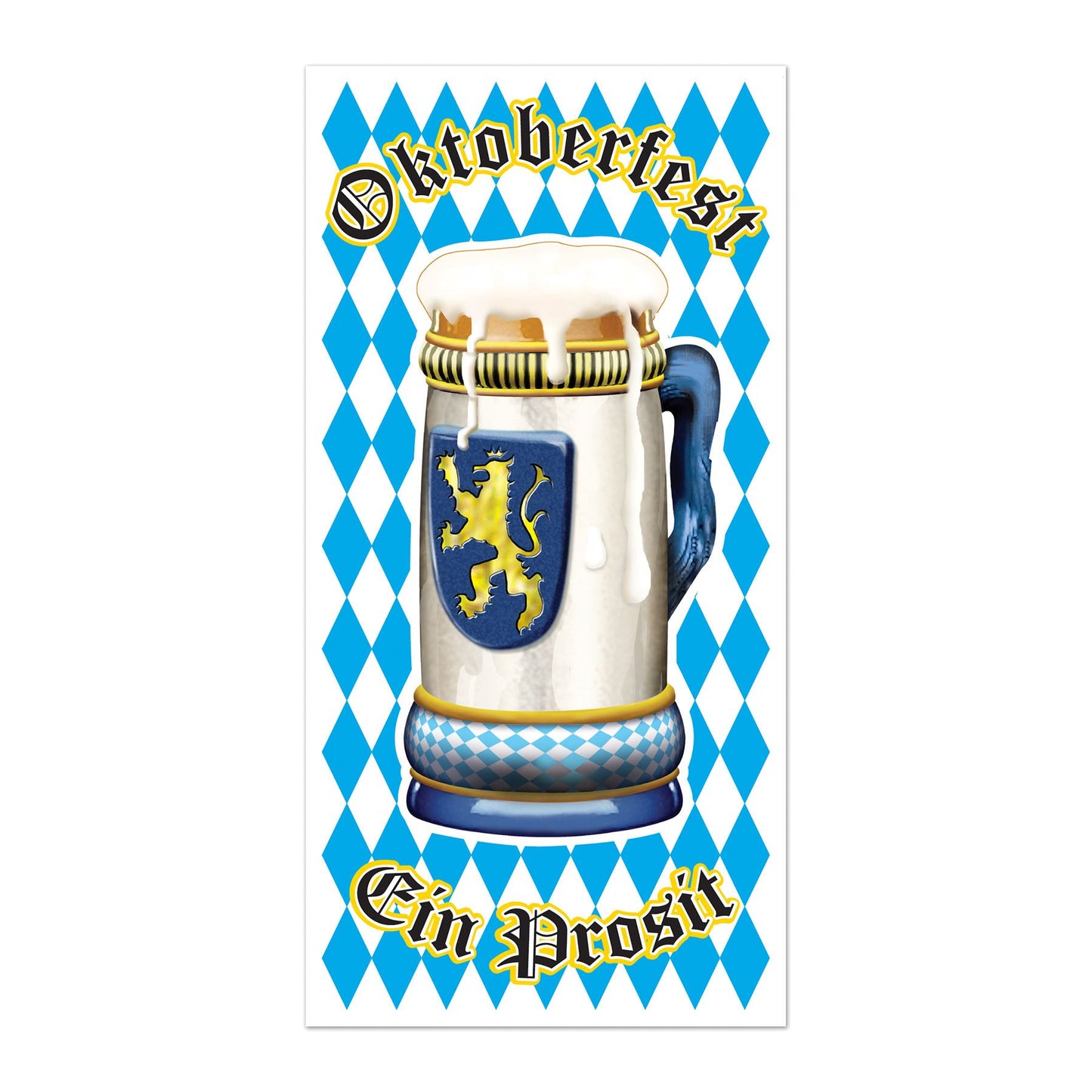 Beistle Oktoberfest Door Cover - Party Supply Decoration for Oktoberfest