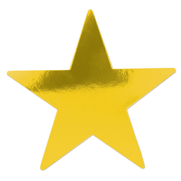 Beistle Gold Foil Star (5 inch) - Party Supply Decoration for General Occasion