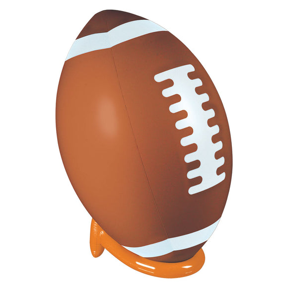 Beistle Inflatable Football and Tee Set - Party Supply Decoration for Football