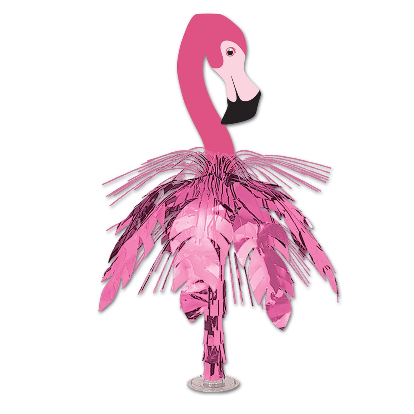 Beistle Pink Flamingo Cascade Centerpiece   (1/Pkg) Party Supply Decoration : Luau