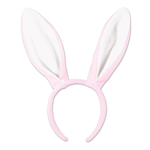 Beistle Pink Soft-Touch Bunny Ears - Party Supply Decoration for Easter