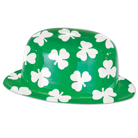 Beistle Plastic Shamrock Derby - Party Supply Decoration for St. Patricks