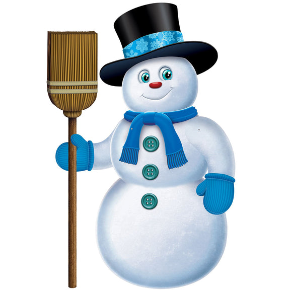 Beistle Jointed Snowman - Party Supply Decoration for Christmas / Winter