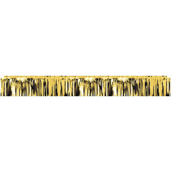 Beistle Metallic Fringe Banner 70.5 in  x 5' (1/Pkg) Party Supply Decoration : General Occasion
