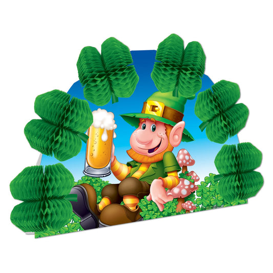 Beistle Leprechaun Pop-Over Centerpiece 10 in  (1/Pkg) Party Supply Decoration : St. Patricks