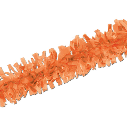 Beistle Orange Art-Tissue Festooning - Party Supply Decoration for General Occasion