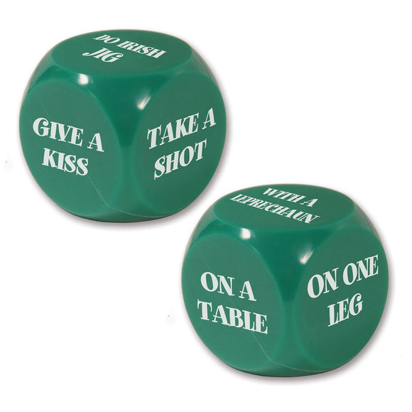 Beistle St Patrick Decision Dice Game - Party Supply Decoration for St. Patricks