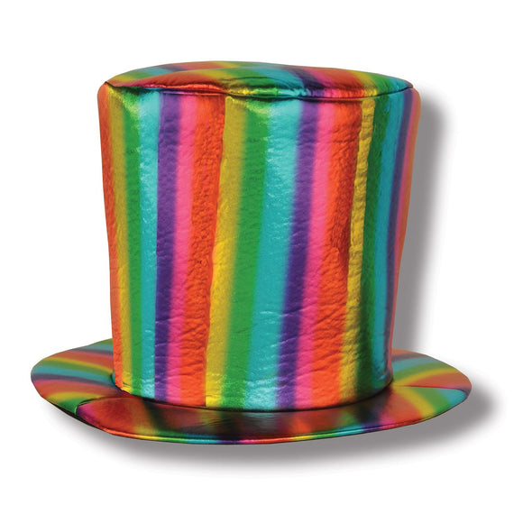 Beistle Fabric Rainbow Hat  (1/Card) Party Supply Decoration : Rainbow