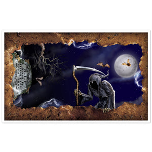 Beistle Open Grave Insta-View - Party Supply Decoration for Halloween