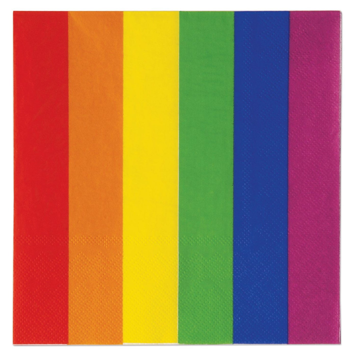 Beistle Rainbow Luncheon Napkins - Party Supply Decoration for Rainbow