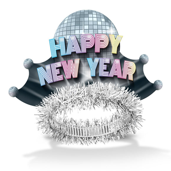 Beistle Disco Fever Tiaras - Party Supply Decoration for New Years