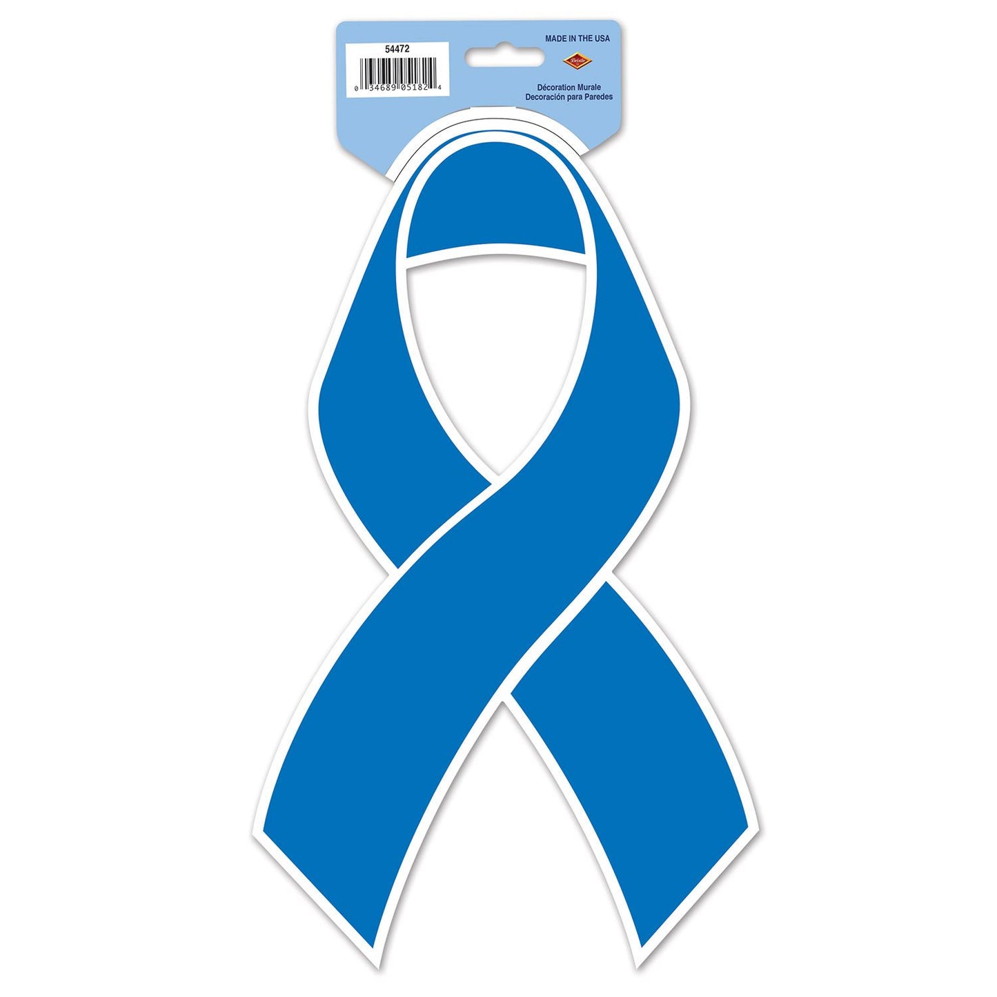 Beistle Blue Ribbon Cutout    Party Supply Decoration : Blue Ribbon