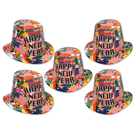 Beistle International New Year Hi-Hat (Sold 25 Per Box)   Party Supply Decoration : New Years