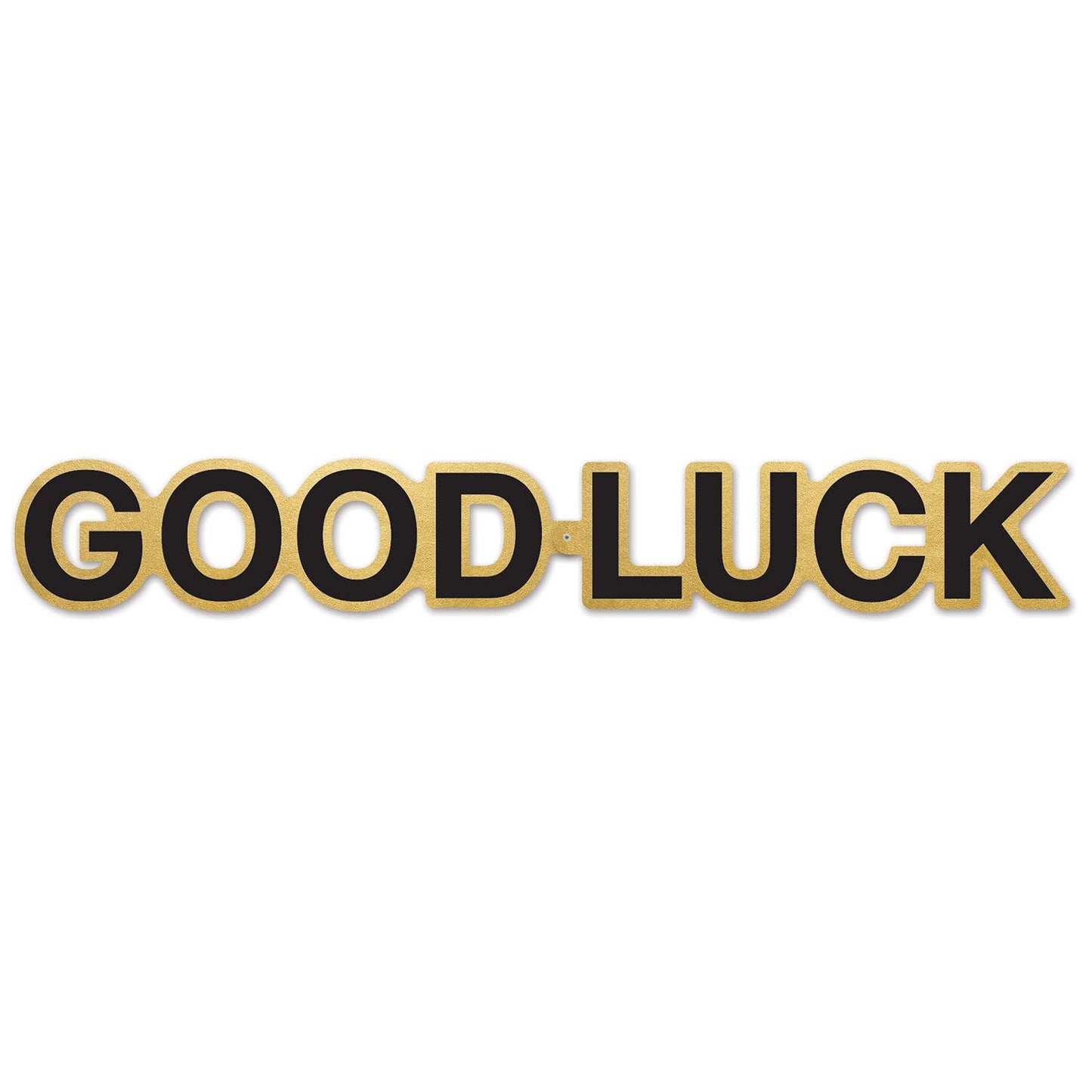 Beistle Good Luck Foil Streamer 5 in  x 35 in  (1/Pkg) Party Supply Decoration : General Occasion