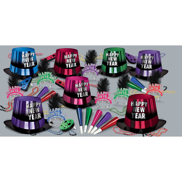 Beistle Entertainer Assortment (for 50 people) - Party Supply Decoration for New Years