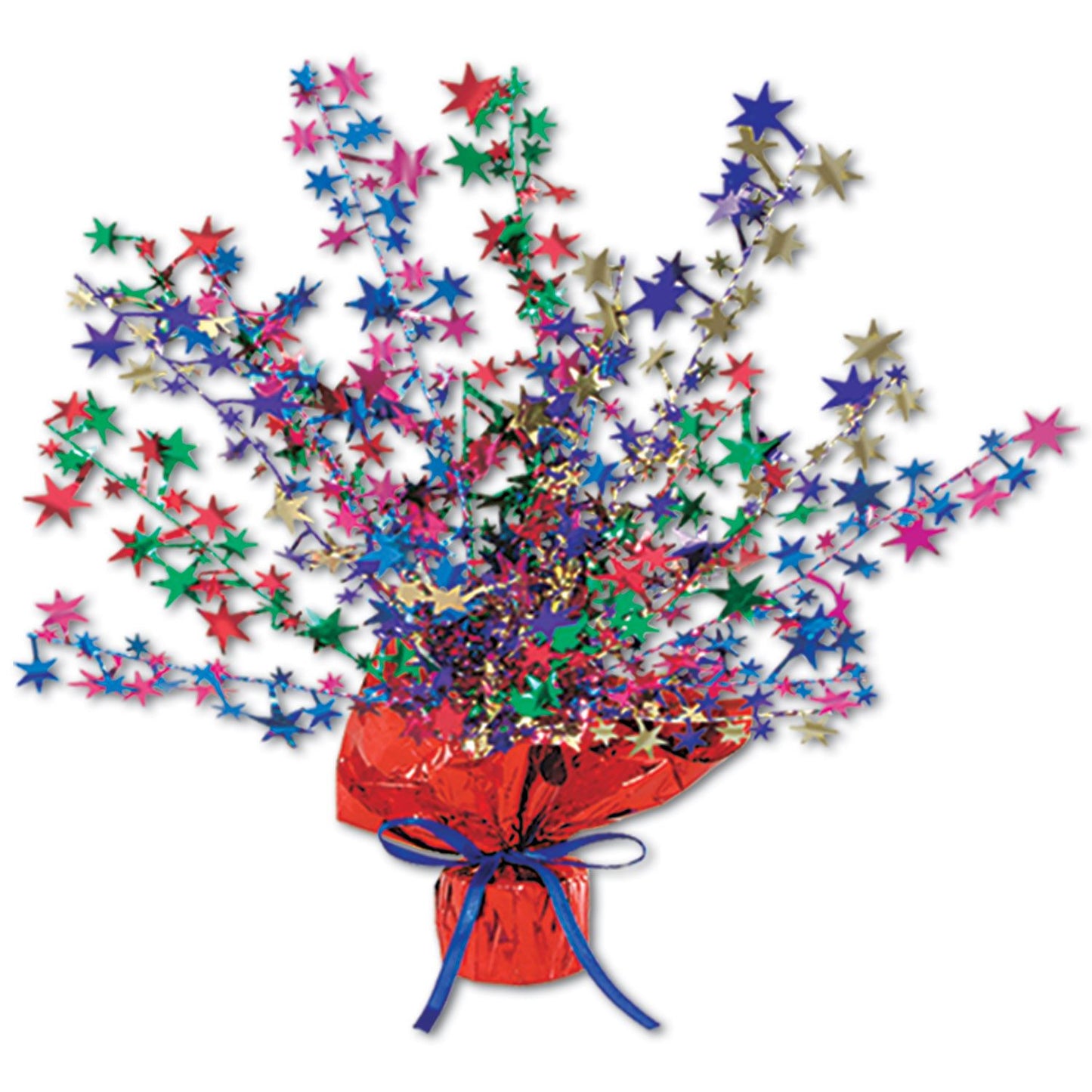 Beistle Multi-Color Star Gleam N Burst Centerpiece 15 in  (1/Pkg) Party Supply Decoration : General Occasion