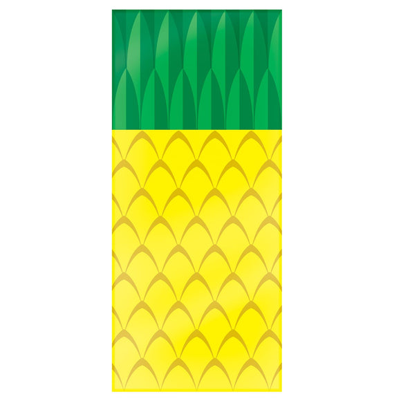 Beistle Pineapple Cello Bags - Party Supply Decoration for Luau