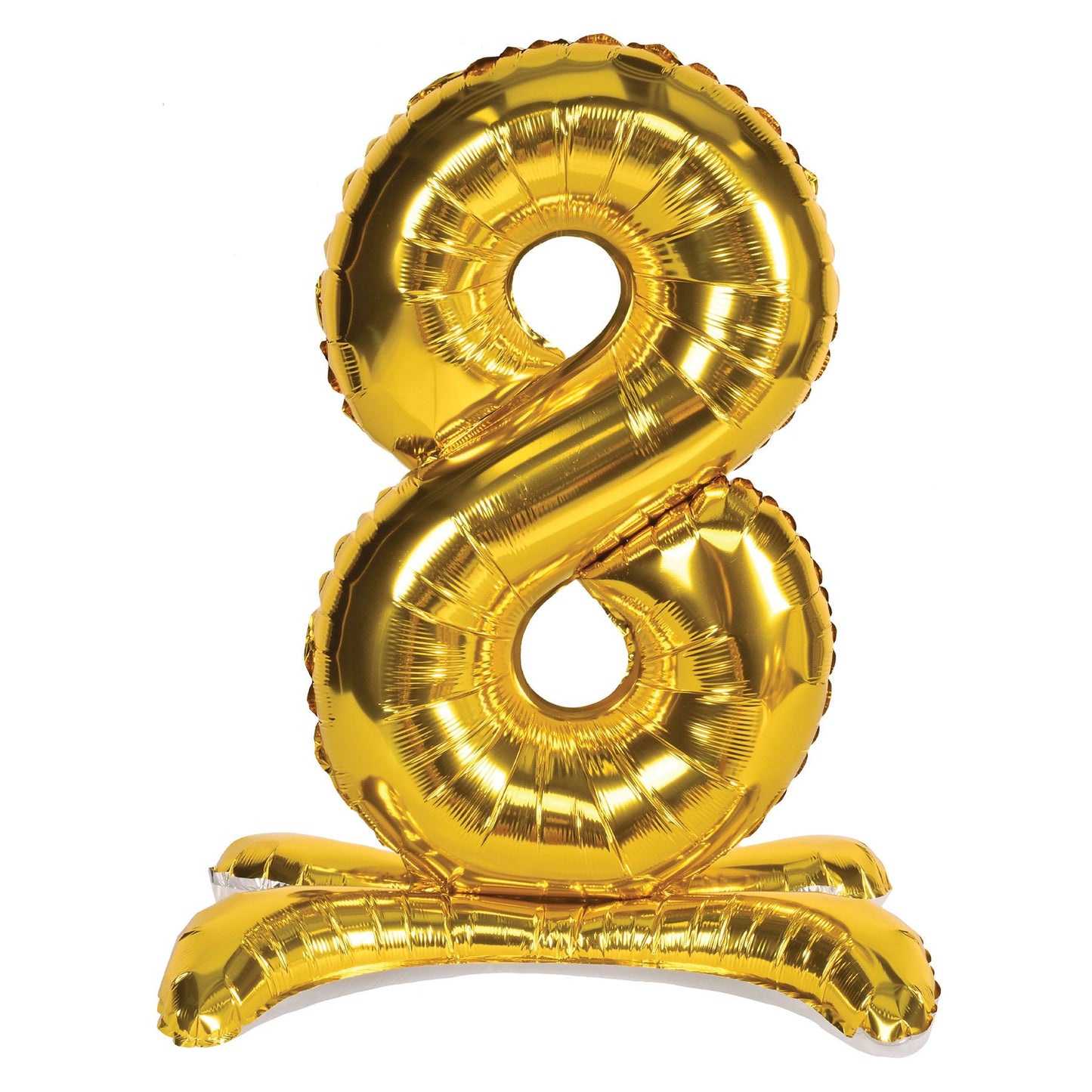 Beistle Self-Standing Balloon Number "8" - Party Supply Decoration for Birthday