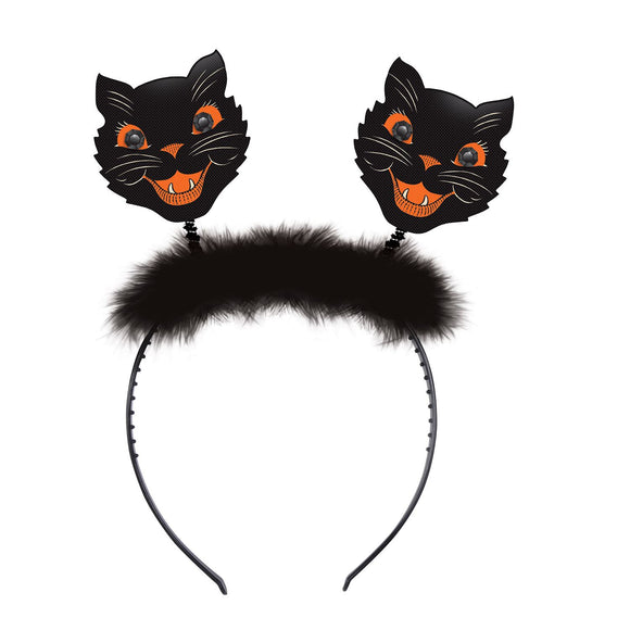 Beistle Vintage Halloween Cat Boppers  (1/Card) Party Supply Decoration : Halloween-Vintage