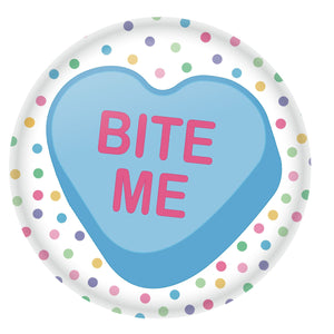 Beistle Bite Me Button - Party Supply Decoration for Valentines